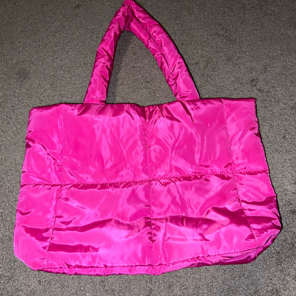 Bundle 2 Pink Puffer Totes